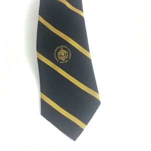 Vintage United States Naval Academy Tie 100% Silk